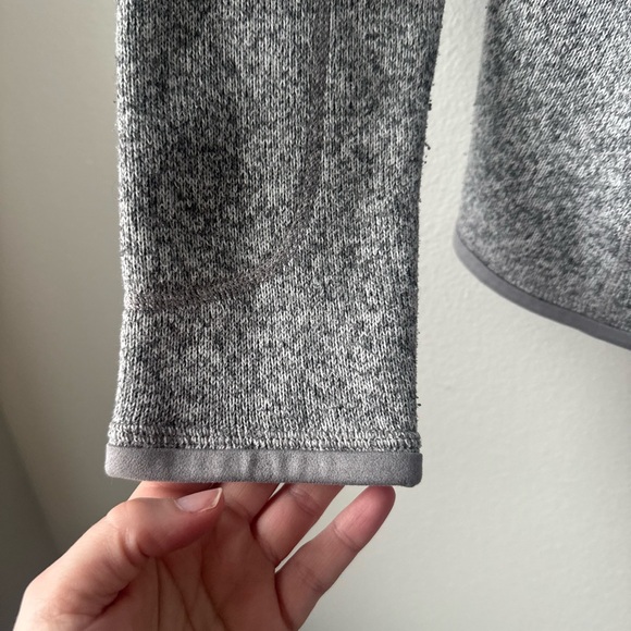 Patagonia Better Sweater Quarter Zip Sweater in Heather Gray - Picture 5 of 5